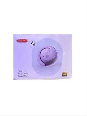 OWS-JM13 Sport Bluetooth Hi-Fi Audio Wireless Earphones - Purple